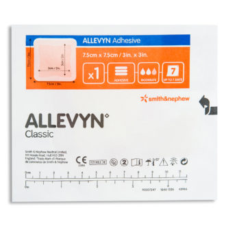 Apósito hidrocelular allevyn adhesive 7.5 x 7.5 cms.