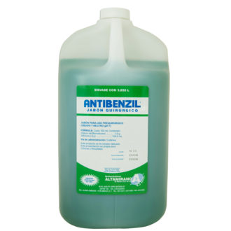 Jabón quirúrgico antibenzil 3.8 Lts