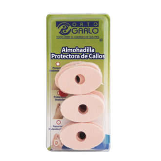 Protector para callos ovalado