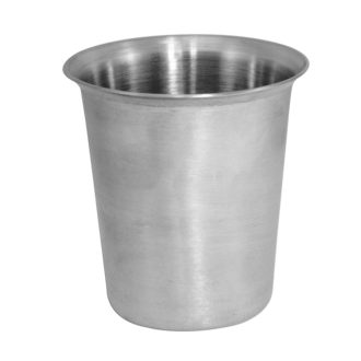 Vaso de acero inoxidable capacidad 210ml