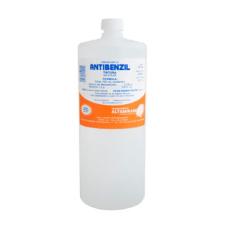 Antiséptico antibenzil tintura sin color 1lt