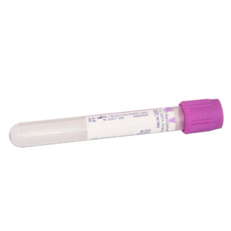 Tubo vacutainer lila de 6ml (100 pzas)