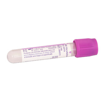 Tubo vacutainer lila 4.0 ml 13*75